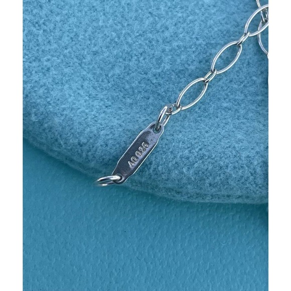 Tiffany & Co 24.5” Oval Link Chain Sterling Silver Necklace For Charms & Pendant - Picture 7 of 7